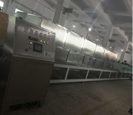 Hệ thống máy sấy chân không microwave 380V với chế độ điều khiển PLC