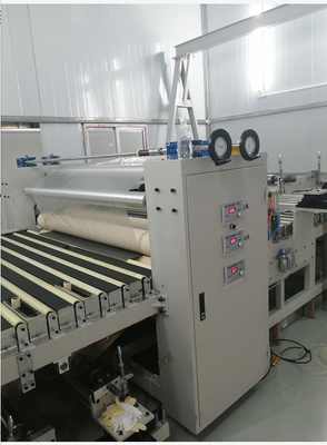 Chiếc máy làm mỏng phim áp suất 360-410V/50HZ với kích thước tổng thể 6300*1550*1200mm