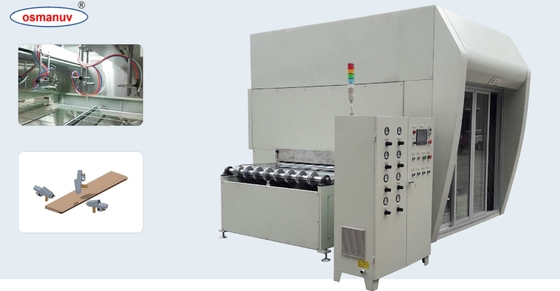 Đối với tấm thép, Calcium silicateBoard 4.6KW Cung cấp điện Máy phủ phun cho lớp phủ lâu dài