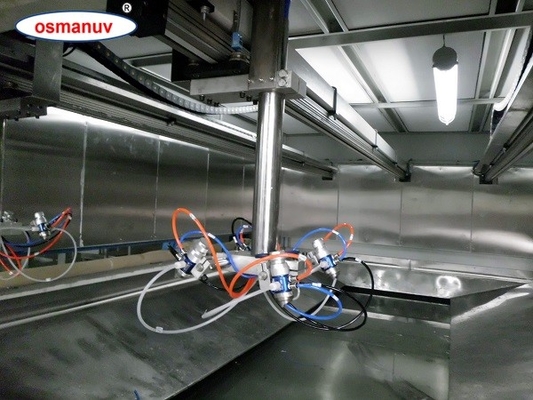 Máy sơn xịt Semi Automatic Machine công nghệ tiên tiến cho lớp phủ cao cấp với Máy sơn xịt