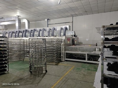 1-10T / h Capacity Microwave Vacuum Drying Equipment With 95% Water-Reducing Rate (Thiết bị làm khô chân không bằng vi sóng với tỷ lệ giảm nước 95%)