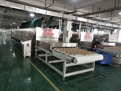 Máy sấy chân không vi sóng 9 giai đoạn cho nhiệt độ môi trường dưới 0 ̊40C cho đóng gói công nghiệp