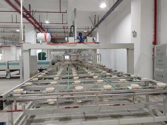 Máy phủ quay 24 Trạm làm việc cho ngành công nghiệp đóng gói thực phẩm