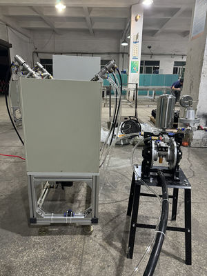 Taiyuan Changyuan vòi dùng Pulp Molding phủ máy với 110kg trọng lượng và 400 * 400 * 500 mm phòng phun