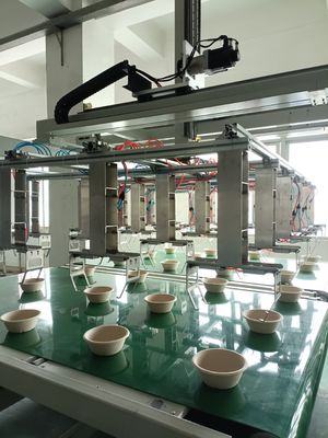 Đường dây sản xuất lớp phủ xoắn ốc đúc bột hấp thụ chân không