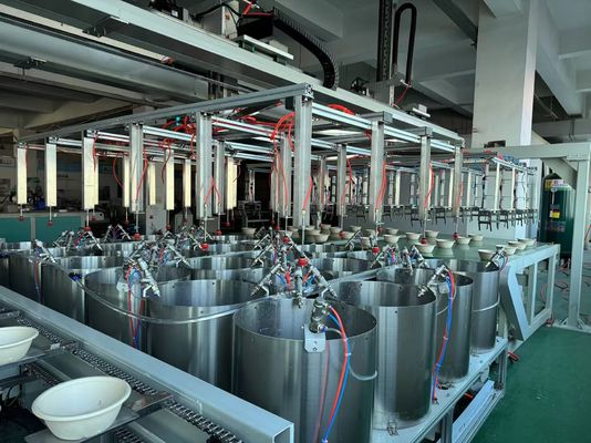 Thiết kế sáng tạo Công nghệ cắt đứt Máy phủ đúc bột 24 Station CE
