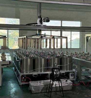 Thiết kế sáng tạo Công nghệ cắt đứt Máy phủ đúc bột 24 Station CE