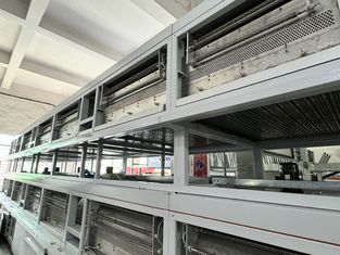 Máy sấy khí tự nhiên công nghiệp lớp hai Stainless Steel Punching Chain Plate Belt For Pulp Mold Bottle Tableware High End Industrial Package