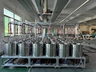 Dây chuyền sản xuất lớp phủ bên trong cho khay, bát đĩa an toàn thực phẩm tốc độ cao cho khuôn bột giấy