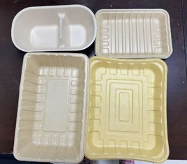 Dầu nước nóng nhiệt độ cao chứng minh an toàn thực phẩm đồ dùng trên bàn khay chén lớp phủ bên trong dây chuyền sản xuất cho đúc giấy