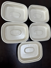 Dầu nước nóng nhiệt độ cao chứng minh an toàn thực phẩm đồ dùng trên bàn khay chén lớp phủ bên trong dây chuyền sản xuất cho đúc giấy