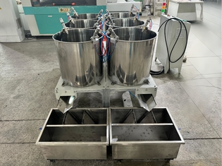 Bowl nắp thực phẩm đóng gói khay phủ cho nước dầu nóng bằng chứng sáu trạm quay phủ máy cho tre giấy đường