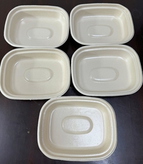 Fiber Bowl Tray Coating For High Temperature Water Hot Oil Proof Six Station Spin Coating Machine For Bamboo Paper Sugar Cane (Máy phủ vỏ vỏ vỏ vỏ vỏ bằng sợi cho nhiệt độ cao, chống dầu nóng, chống nước nóng)