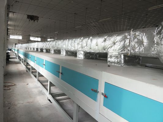 Dùng khí tự nhiên để sấy khô và sơn vỏ cho tấm sợi xi măng và tấm cac-xi-carbonat