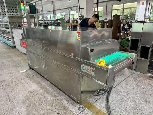 Mô-đun khử trùng UV-C gắn trên băng tải mô-đun cho dây chuyền đóng gói thực phẩm trong suốt