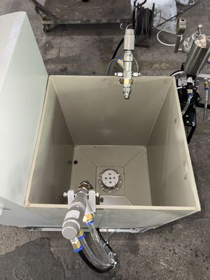 Cỗ máy làm việc sơn xoay đa chức năng tích hợp một trạm cho thí nghiệm xử lý bề mặt đúc bột tổng thể