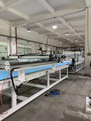 Dòng sơn blades liên tục với độ rộng web có thể tùy chỉnh kiểm soát căng và đồng nhất độ độ dày cao