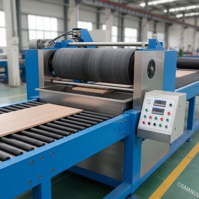 Máy phủ con lăn đơn hạng nặng có chiều rộng rộng để hoàn thiện bảng nội thất