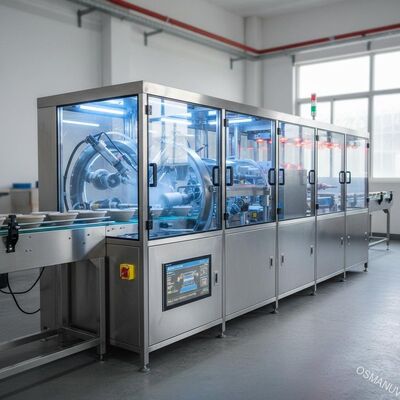 Dòng sơn tự động xoay chính xác cao cho sơn bên trong sản phẩm đúc bột đồng nhất