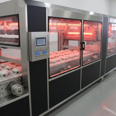 Máy vận chuyển làm khô hồng ngoại tốc độ cao hiệu quả năng lượng 2.2M cho lớp phủ bề mặt bột xơ đúc