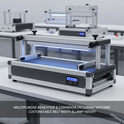 MÁY SẤY UV ĐA NĂNG ĐẶT BÀN & BĂNG CHUYỀN - CHIỀU RỘNG BĂNG TẢI & CHIỀU CAO ĐÈN CÓ THỂ TÙY CHỈNH