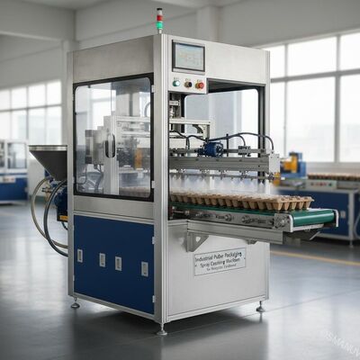 Máy phủ bơm bột dẻo công nghiệp với hệ thống bơm bơm chính xác cho bìa bìa tái chế