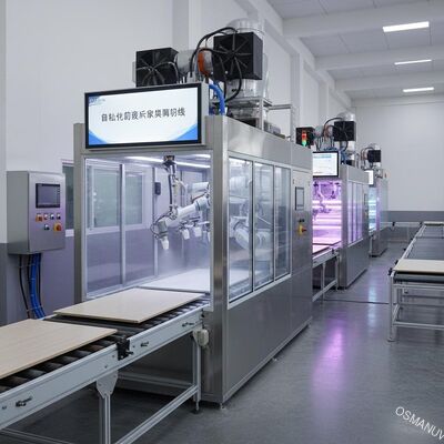 Automatic High-Efficiency Wood Panel Spray Coating Line for Furniture Board Painting