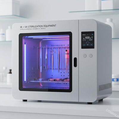 Thiết bị khử trùng IR + UV với khử trùng nhanh cho các thiết bị y tế