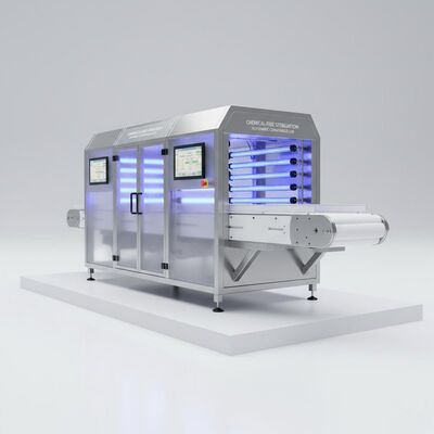 Máy khử trùng UV tùy chỉnh với dây chuyền diệt khuẩn tự động bằng băng tải để khử trùng không hóa chất