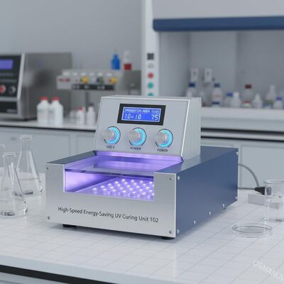 Đơn vị khắc phục tia cực tím tiết kiệm năng lượng tốc độ cao 102 với khu vực chiếu xạ tùy chỉnh cho các ứng dụng quy mô phòng thí nghiệm đến thử nghiệm