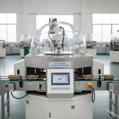 Dòng sơn xoắn bên trong cho các sản phẩm đúc bột - Máy sơn chính xác hoàn toàn tự động