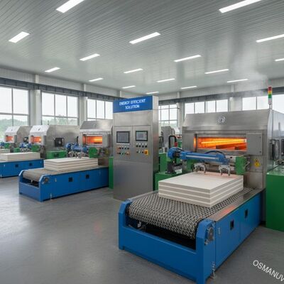 Đường dây sản xuất làm khô và làm khô tấm silicat canxi tự động tốc độ cao - Giải pháp tiết kiệm năng lượng