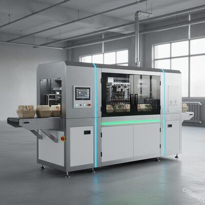 Máy in kỹ thuật số tốc độ cao một bước cho các thùng chứa thực phẩm bột đúc