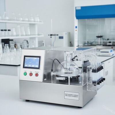 Cỗ máy làm việc sơn xoay đa chức năng tích hợp một trạm cho thí nghiệm xử lý bề mặt đúc bột tổng thể