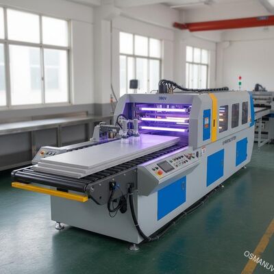 Máy sơn Uv tự động tải dày 380V 80mm Sử dụng canxi silicat