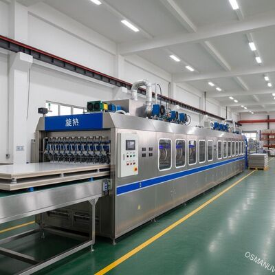 Dùng khí tự nhiên để sấy khô và sơn vỏ cho tấm sợi xi măng và tấm cac-xi-carbonat