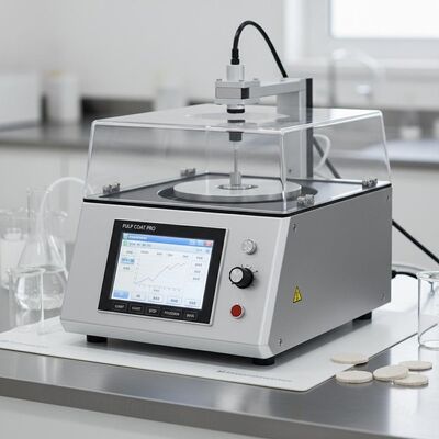 Máy phủ quay để bàn cho khuôn bột giấy R&D – Lớp phủ chính xác và thu thập dữ liệu cho các mẫu phòng thí nghiệm