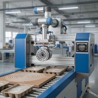 Máy phun 360 ° đối với bột đúc và lớp phủ bề mặt tấm đồ nội thất - đường phun tùy chỉnh