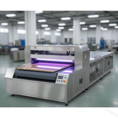 Máy sấy UV hai đèn hoàn thiện bóng cao cho dây chuyền sơn ván gỗ nội thất - Chiều rộng tùy chỉnh
