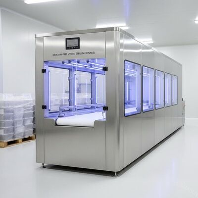 Đường hầm khử trùng UV LED không thủy ngân cho các dòng đóng gói thực phẩm