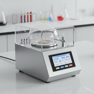 Máy phủ quay để bàn cho khuôn bột giấy R&D – Lớp phủ chính xác và thu thập dữ liệu cho các mẫu phòng thí nghiệm