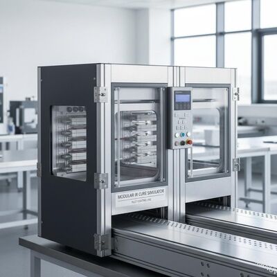 Mô-đun mô-đun mô phỏng làm cứng hồng ngoại cho các đường sơn thử nghiệm