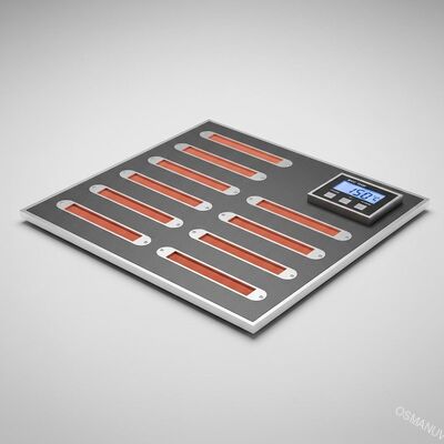 Bộ điều khiển nhiệt độ BKC Hệ thống sấy hồng ngoại Vật liệu bảng A3
