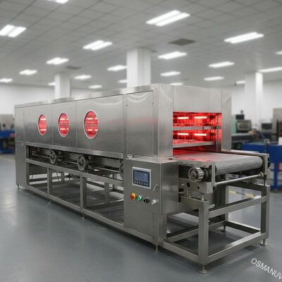 Hệ thống truyền dẫn bằng thép không gỉ Máy sấy hồng ngoại 1320mm