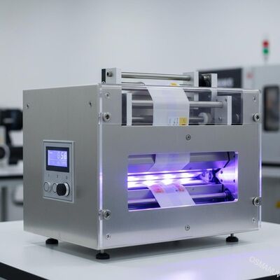 In bề mặt nhãn tự dính Mực UV hoặc véc ni Máy chiếu xạ tia cực tím UV