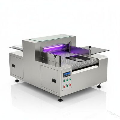 Băng tải bằng thép không gỉ Máy đóng rắn Uv Giấy PVC, Acrylic và các mặt phẳng khác Máy đóng rắn UV mở rộng