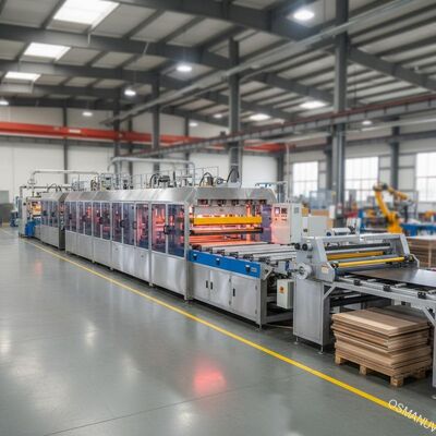 Máy ép ván laminate đa năng cho kim loại, kính & ván gỗ nội thất - Dây chuyền sản xuất hiệu quả cao