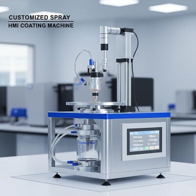 Máy phun sơn HMI tùy chỉnh Khoảng cách 200mm 1000ml / phút 0,1-3mm