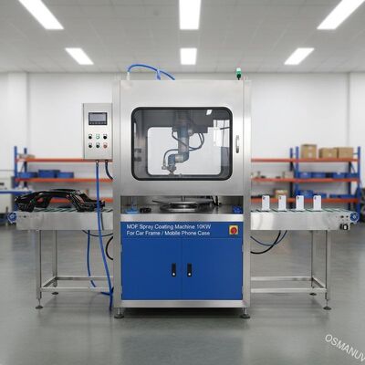 Máy phủ phun MDF 10KW cho khung xe / vỏ điện thoại di động