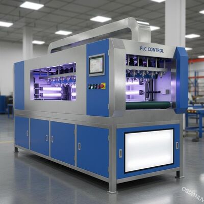 Máy phủ UV phun 388KW cho đèn điều khiển PLC